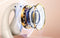OpenRock Pro Beige - Hoofdtelefoon - Bluetooth - Lange batterij - Ruisonderdrukking - draadloos