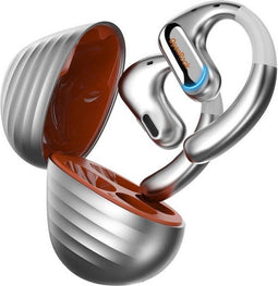 OpenRock Pro Silver - Hoofdtelefoon - Bluetooth - Lange batterij - Ruisonderdrukking - draadloos