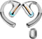OpenRock Pro Silver - Hoofdtelefoon - Bluetooth - Lange batterij - Ruisonderdrukking - draadloos