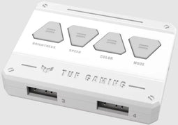 ASUS TUF Gaming TF120 - 120mm ARGB Ventilatoren - 3-pack met ARGB Controller Wit