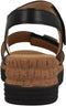 Gabor Florenz - Sandalen - Sleehak - Zwart - Maat: 38
