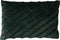 Dutch Decor PACO - Kussenhoes velvet 40x60 cm Mountain View - groen - met rits