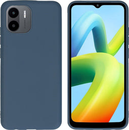 iMoshion Hoesje Geschikt voor Xiaomi Redmi A2 / Redmi A1 Hoesje Siliconen - iMoshion Color Backcover - Donkerblauw