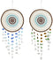 Ophangdecoratie Home ESPRIT Multicolour Boho (2 Stuks)