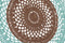 Ophangdecoratie Home ESPRIT Multicolour Boho (2 Stuks)