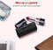 Small Portable Charger 4500mAh Ultra-Compact Power Bank Cute Battery Pack Compatible with iPhone 13/13 Pro Max/12/12 Mini/12 Pro Max/11 Pro/XS Max/XR/X/8/7/6/Plus Airpods and MoreBlack