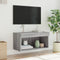 vidaXL - Tv-meubel - met - LED-verlichting - 60x30x30 - cm - grijs - sonoma - eiken