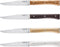 Opinel Facette Tafelmessenset – 11 cm – 4-delig – Panaché – Assorti