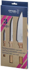 Opinel - Messenset 3delig, Opinel Parallèle, rvs/hout
