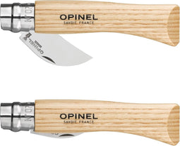 Opinel Nr. 7 Zakmes – Klassiek vouwmes voor outdoor en dagelijks gebruik, handgreep van natuurhout, roestvrijstalen lemmet, 14 cm