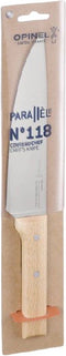 Opinel Parallèle N°118 koksmes - 20cm - RVS/beukenhout - op kaart