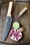 Opinel Parallèle N°118 koksmes - 20cm - RVS/beukenhout - op kaart
