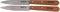 Opinel Set of 2 paring knives N. 102 carbon