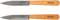 Opinel Set of 2 paring knives N. 102 carbon