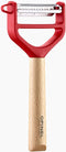 Opinel T-Duo Groenten & fruit Dunschiller Y-model Rood