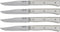 Opinel tafelmessenset Facette 4-delig wit