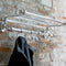 Riviera Maison Kapstok - Canadian Rail Road Rack L Wandkapstok - Zilver