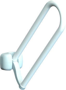 Opklapbare toiletbeugel - gecoat staal 60 cm