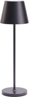 Oplaadbare led tafellamp antraciet 2.2W dimbaar IP54 Cri95 met inductief laadstation