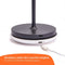 Oplaadbare led tafellamp antraciet 2.2W dimbaar IP54 Cri95 met inductief laadstation