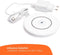 Oplaadbare led tafellamp antraciet 2.2W dimbaar IP54 Cri95 met inductief laadstation