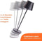 Oplaadbare led tafellamp antraciet 2.2W dimbaar IP54 Cri95 met inductief laadstation