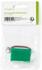 Oplaadbare NiMH-Batterij - 3.6 V DC - Oplaadbaar - 600 mAh - Voorgeladen - 1-Polybag - N/A - 2-Draads-Telefoonconnector - Groen