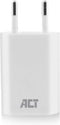 Oplader act usb 1a 5w wit | Doos a 1 stuk