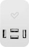 Oplader Energy Sistem Home Charger 4.0A Quad USB Wit
