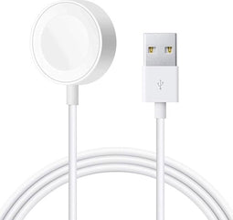 Oplader geschikt voor Apple Watch 1/2/3/45/6/7/8/9/SE - USB A - charger suitable for Apple watch 1/2/3/4/5/6/7/8/9/SE