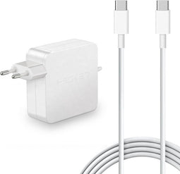 Oplader geschikt voor Hesker Macbook - USB-C - 30W - Wit