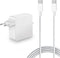 Oplader geschikt voor Hesker Macbook - USB-C - 30W - Wit