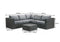 Feel Home - Alu Wicker Corner loungeset - Messina II