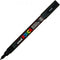 Verfstift Posca PC3M F zwart