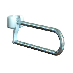Able2 Opklapbare toiletbeugel - RVS 60 cm - Vergrendelbaar - Diameter buis 3,2 cm
