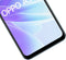 Oppo A57s screenprotector - Full Cover - Gehard glas - Zwart - Just in Case