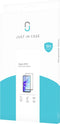 Oppo A57s screenprotector - Full Cover - Gehard glas - Zwart - Just in Case