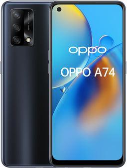 OPPO A74 4G. 6GB ram, 128GB opslag Zwart
