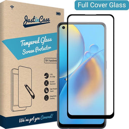 Oppo A74 4G Screenprotector - Full Cover - Just in Case