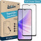 Oppo A77 screenprotector - Full Cover - Gehard glas - Zwart - Just in Case