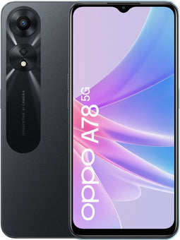 OPPO A78 5G, 4GB ram, 128GB opslag Zwart