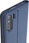 OPPO A91 Book Case Blue
