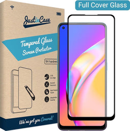 Oppo A94 Screenprotector - Full Cover - Just in Case