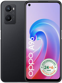 OPPO A96, 8GB ram, 128GB opslag Zwart