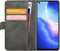 Oppo Find X3 Lite Bookcase hoesje - Mobilize - Effen Zwart - Kunstleer
