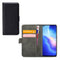 Oppo Find X3 Lite Bookcase hoesje - Mobilize - Effen Zwart - Kunstleer