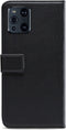 Oppo Find X3 Pro Bookcase hoesje - Mobilize - Effen Zwart - Kunstleer