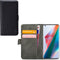 Oppo Find X3 Pro Bookcase hoesje - Mobilize - Effen Zwart - Kunstleer