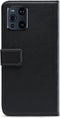 Oppo Find X3 Pro Bookcase hoesje - Mobilize - Effen Zwart - Kunstleer