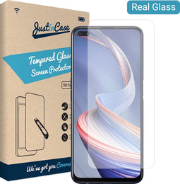 Oppo Reno 4 Z screenprotector - Tempered Glass - Gehard glas - Just in Case